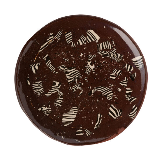 Off-cut terracotta plate